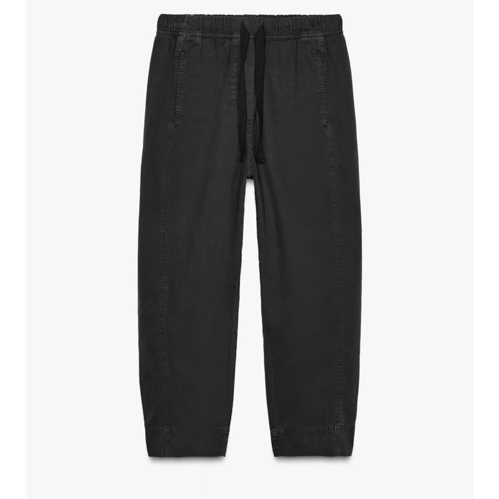 Zara Gray Chinos Tailored High-Waisted pants. Used - Picture 5 of 12